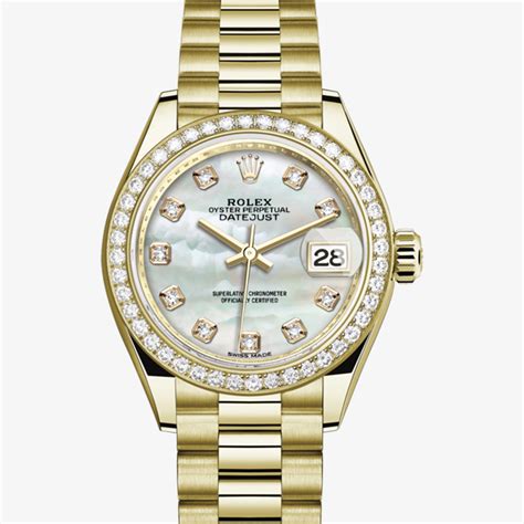 rolex oyster lady datejust 28|rolex lady datejust price.